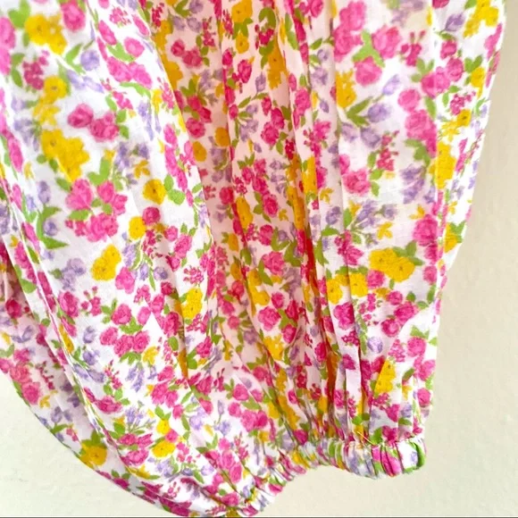 NWT: LOVESHACKFANCY | Egan Floral Crop Top - Picture 6 of 10